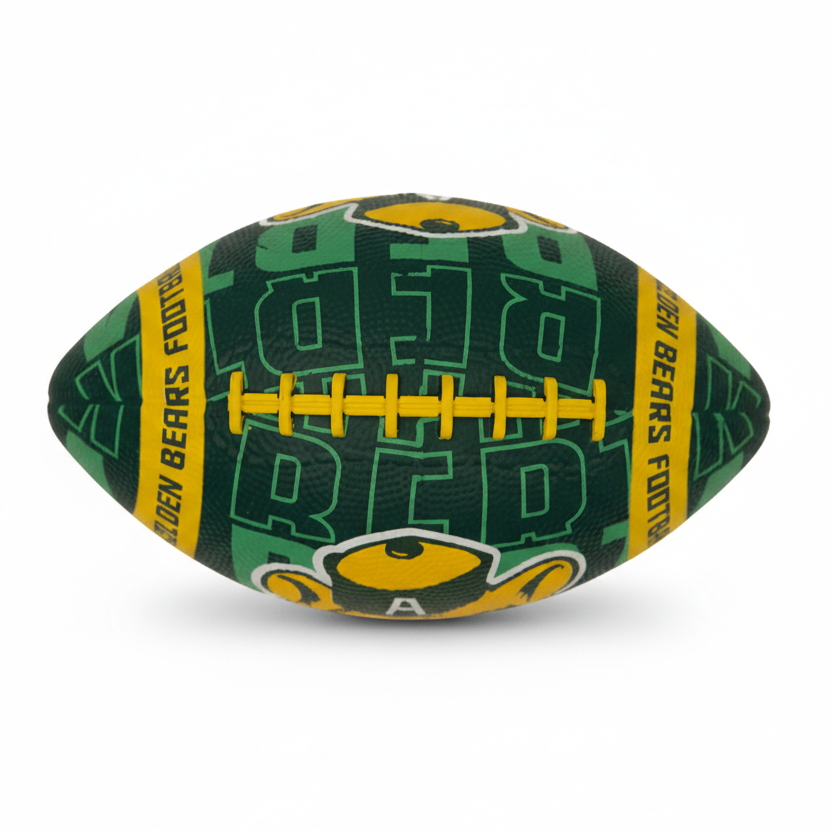 Golden Bears Mini Football Top View