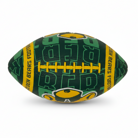 Golden Bears Mini Football Top View